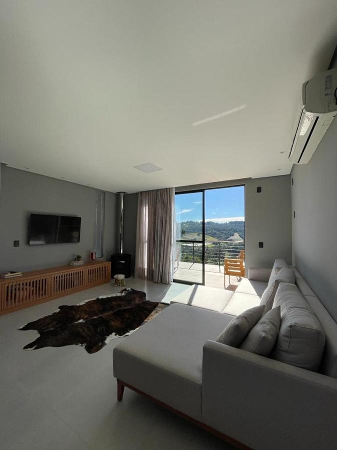 Casa Por Do Sol Com Banheira De Hidromassagem Villa Urubici Exterior foto