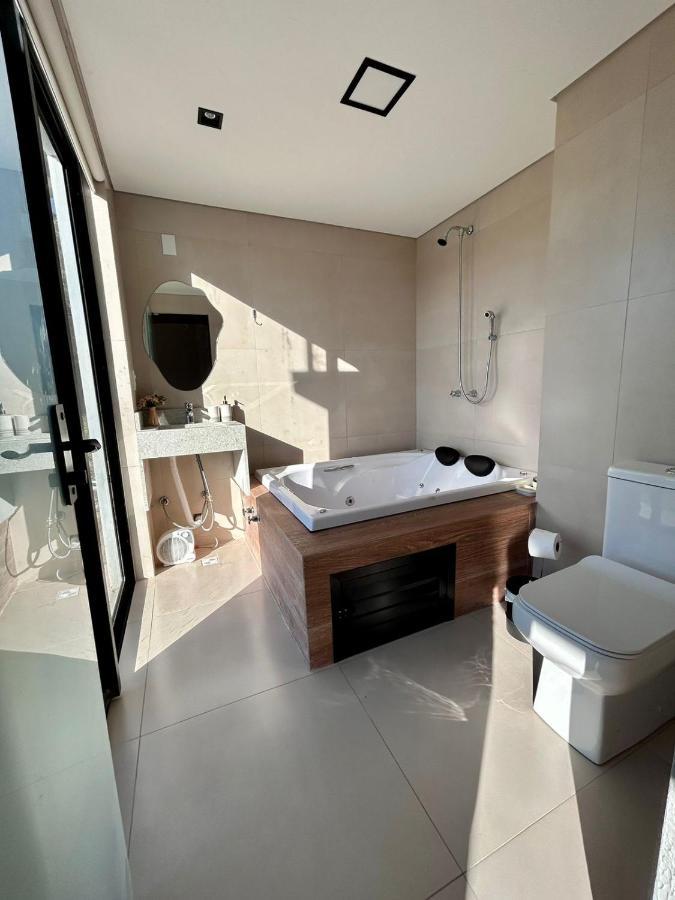 Casa Por Do Sol Com Banheira De Hidromassagem Villa Urubici Exterior foto