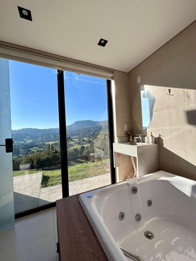 Casa Por Do Sol Com Banheira De Hidromassagem Villa Urubici Exterior foto