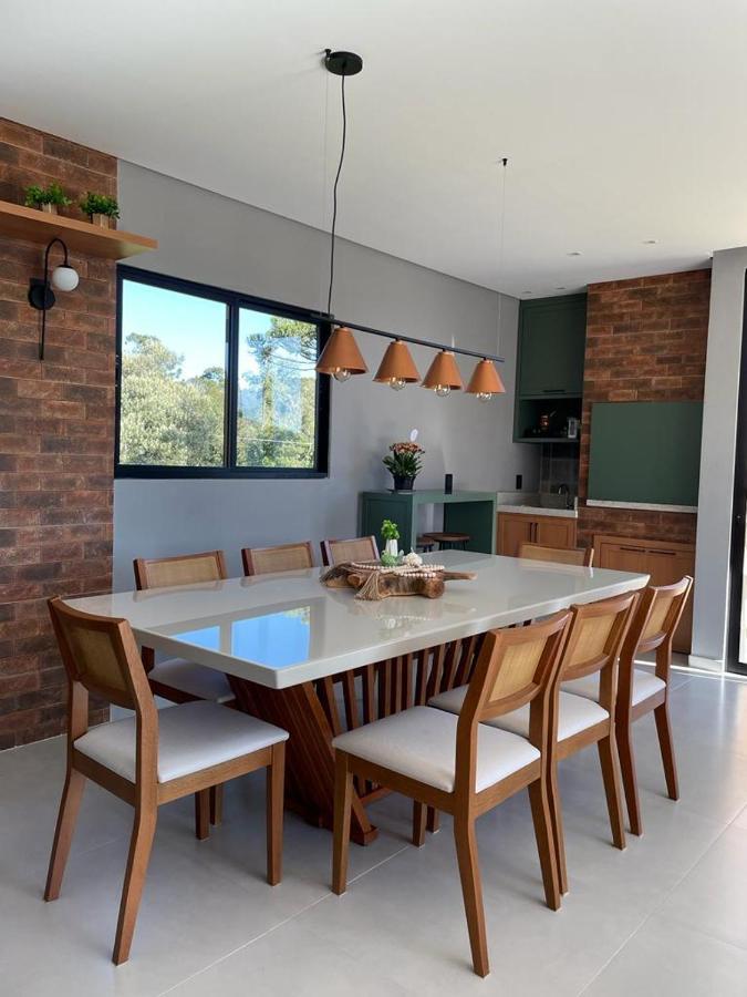 Casa Por Do Sol Com Banheira De Hidromassagem Villa Urubici Exterior foto